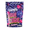 TRUEMOOLA THC GUMMIES SOUR CUBE BLUEBERRY 2000MG 10 GUMMIES PK - BOX OF 10