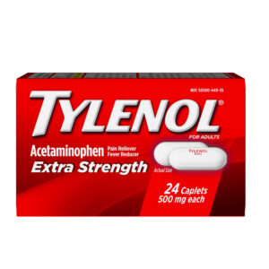 TYLENOL EXTRA STRENGTH 24 CT