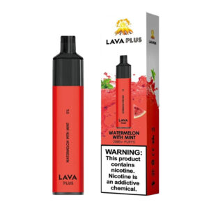 LAVA PLUS 2600PF WATERMELON WITH MINT 5% - BOX OF 10