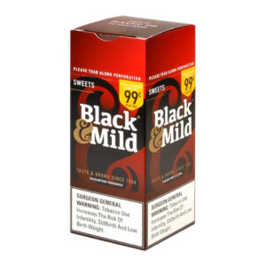 BLACK & MILD_PLASTIC TIP_SWEET $0.99_25CT