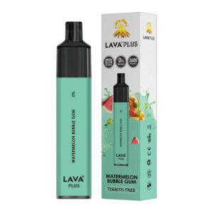 LAVA PLUS 2600PF WATERMELON BUBBLE GUM 0% - BOX OF 10