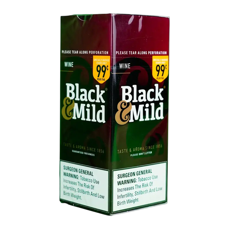 BLACK & MILD_PLASTIC TIP $0.99_25CT