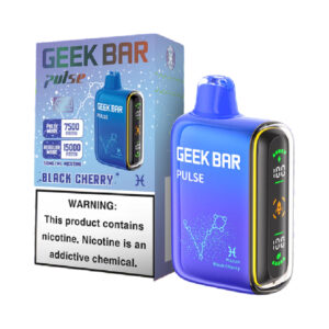 GEEK BAR PULSE 15K BLACK CHERRY 5% - BOX OF 5