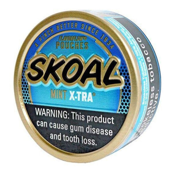 SKOAL POUCHES MINT X-TRA