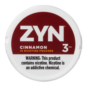 ZYN 3MG NICOTINE POUCHES CINNAMON - SLEEVE OF 5