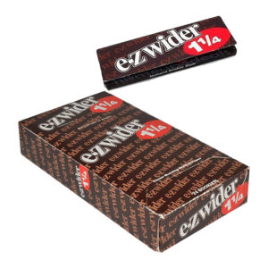 E-ZWIDER 24CT- 1 1/4 ROLLING PAPERS BROWN