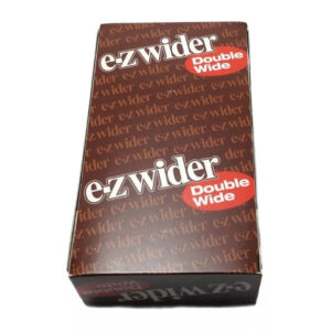 E-ZWIDER 24CT- DOUBLE WIDE ROLLING PAPERS