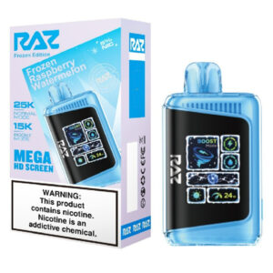 RAZ LTX 25K FROZEN RASPBERRY WATERMELON 5% - Box of 5