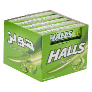 HALLS_FRESH LIME FLAVOURED CANDY