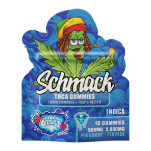 SCHMACK_BERRY BLAST THCA GUMMIES (INDICA) 10CT