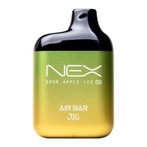 AIR BAR NEX 6500PF SOUR APPLE ICE 5% - BOX OF 10