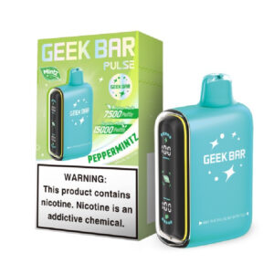 GEEK BAR PULSE 15K PEPPERMINTZ 5% - BOX OF 5
