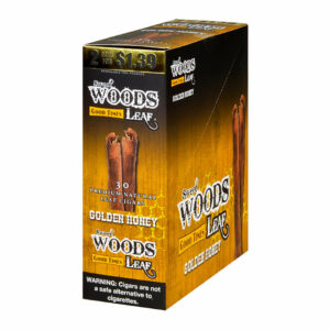 SWEET WOODS LEAF GOLDEN HONEY 2PK - BOX OF 15 POUCHES
