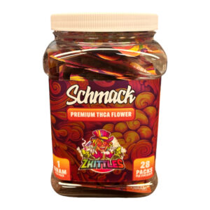 SCHMACK PREMIUM THCA FLOWER ZKITTLES 28 PACKS 1G PER PACK
