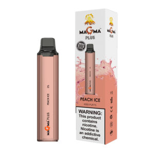 MAGMAPLUS DISPOSABLE 4000PF PEACH ICE- BOX OF 10