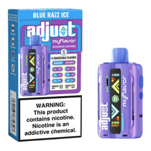 ADJUST MYFLAVOR 40K BLUE RAZZ ICE 5% - BOX OF 5