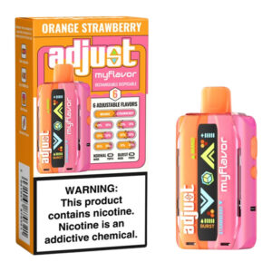 ADJUST MYFLAVOR 40K ORANGE & STRAWBERRY 5% - BOX OF 5