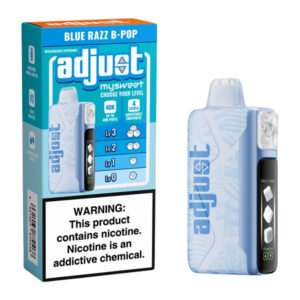 ADJUST MYSWEET 40K BLUE RAZZ B-POP 5% - BOX OF 5