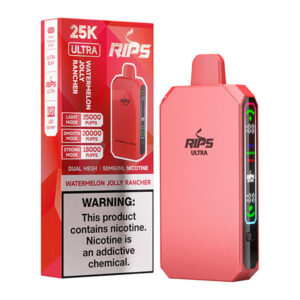 RIPS ULTRA 25K WATERMELON JOLLY RANCHER 5% - BOX OF 5