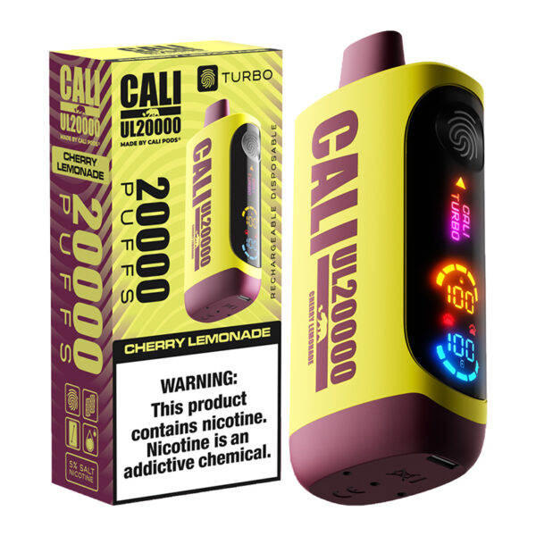 CALI UL 20K CHERRY LEMONADE 5% - BOX OF 6