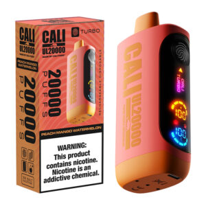 CALI UL 20K PEACH MANGO WATERMELON 5% - BOX OF 6