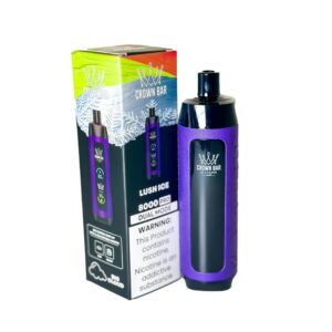 AL FAKHER CROWN BAR BIG CLOUD 8K CRYSTAL LUSH ICE 5% - BOX OF 5