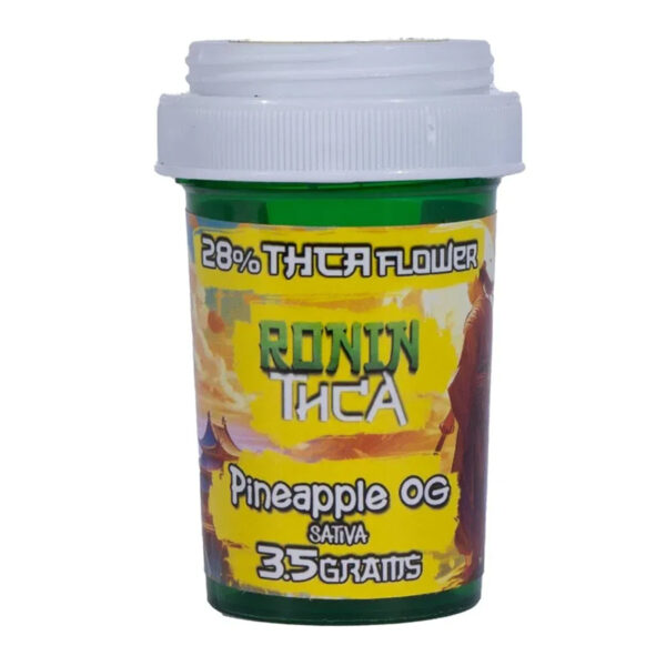 RONIN THCA 3.5 GRAMS FLOWER PINEAPPLE OG SATIVA - BOX OF 8