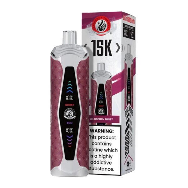STARBUZZ SUPER MAX 15K WILDBERRY MINT 0.5% - BOX OF 5