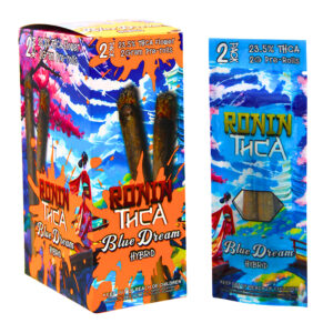 RONIN THCA FLOWER 2 GRAM PRE ROLLS BLUE DREAM HYBRID 2PK - BOX OF 10