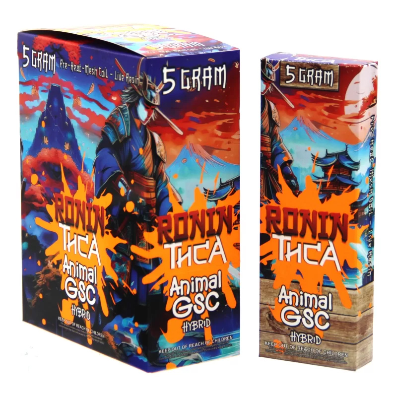 RONIN THCA 5 GRAM PENS - BOX OF 5