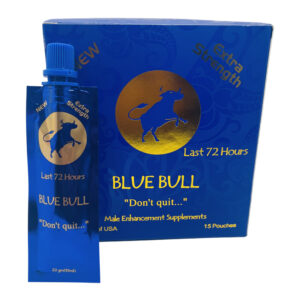 BLUE BULL MALE ENHANCEMENT SUPPLIMENTS-BOX OF 15