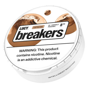 LUCY BREAKERS NICOTINE POUCHES ESPRESSO - 8 MG SLEEVE OF 5