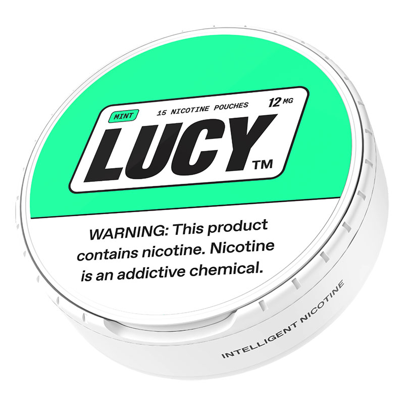 LUCY NICOTINE POUCHES MINT - 12MG SLEEVE OF 5