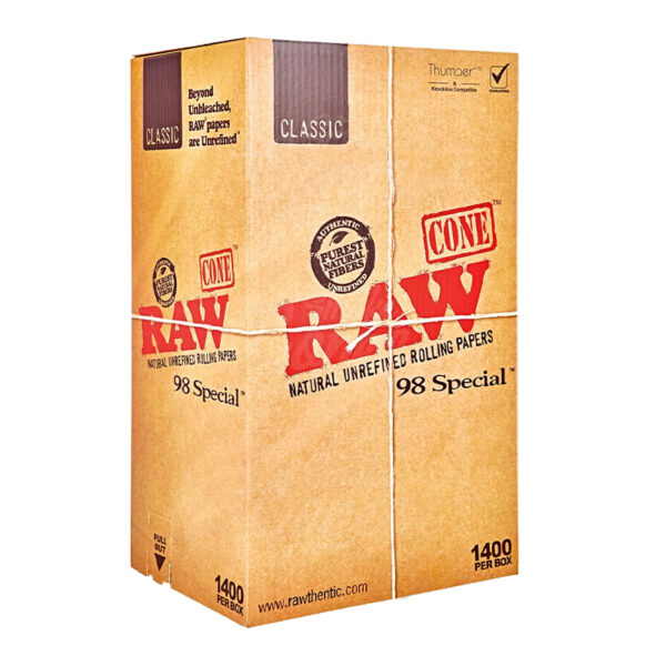 RAW CONE CLASSIC 98 SPECIAL 1400 PER BOX