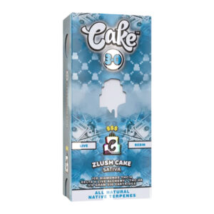 CAKE $$$ 3.0G CARTRIDGE ZLUSH CAKE SATIVA -BOX OF 5