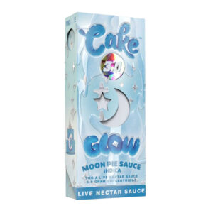 CAKE GLOW 3.0G CARTRIDGE MOON PIE SAUCE- BOX OF 5