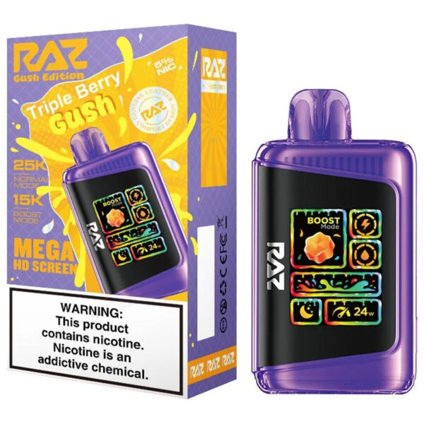 RAZ-25K-TRIPLE BERRY GUSH