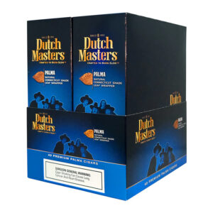 DUTCH MASTERS 2PK PREMIUM PALMA CIGARS PALMA 40CT - DUAL BOX OF 10 POUCHES