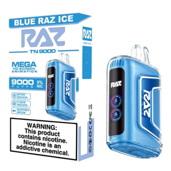 RAZ TN 9K BLUE RAZ ICE 5% - BOX OF 5