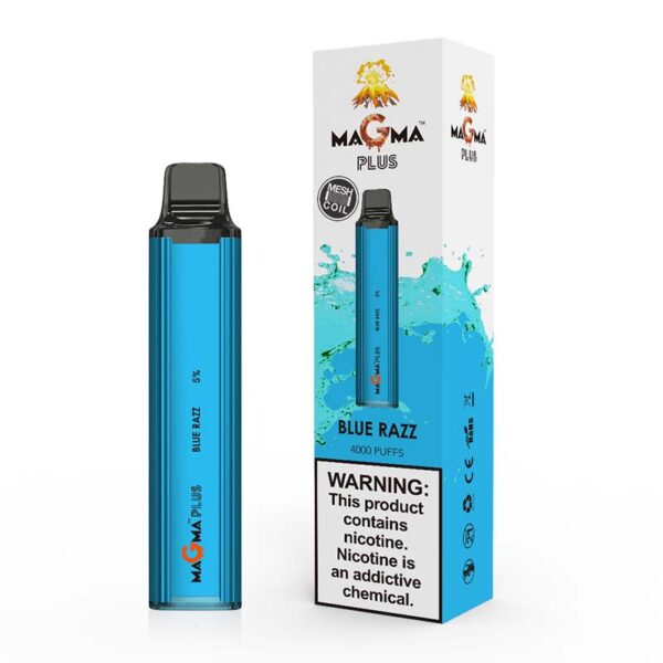 MAGMA PLUS 4K BLUE RAZZ 5% - BOX OF 10