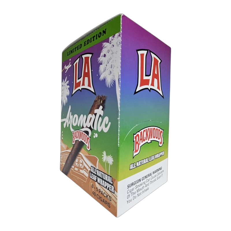 BACKWOODS 5PK CIGAR LA AROMATIC - BOX OF 8