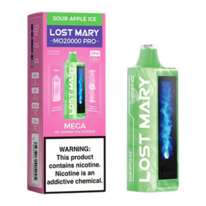 LOST MARY MO 20K PRO SOUR APPLE ICE 5% - BOX OF 5