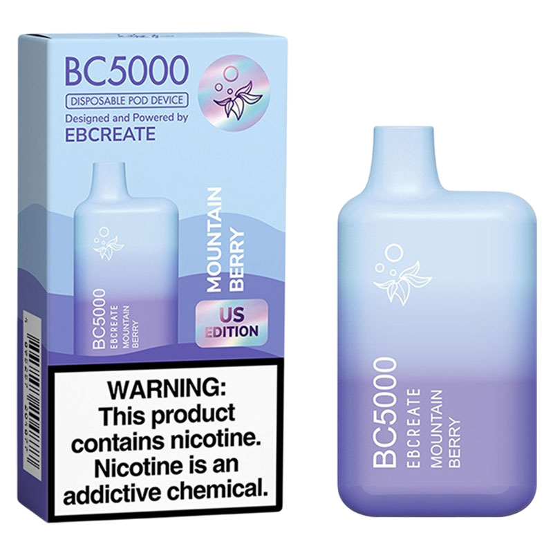 EBCREATE BC5000 MOUNTAIN BERRY 5% - BOX OF 10