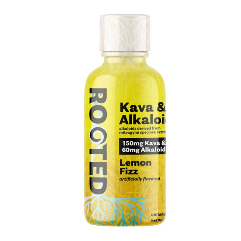 ROOTED STRAWBERRY CREAM 150MG KAVA & 60MG ALKALOIDS SHOTS 60ML- BOX OF 12