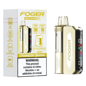 FOGER SWITCH PRO KIT 30K STRAWBERRY BANANA 5% - BOX OF 5