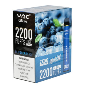 YME QB XXL BLUEBERRY ICE 0% - BOX OF 10