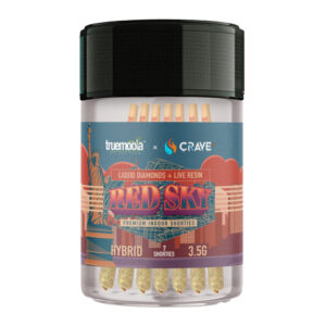 TRUEMOOLA CRAVE RED SKY HYBRID 3.5G 7 PREROLL- BOX OF 10