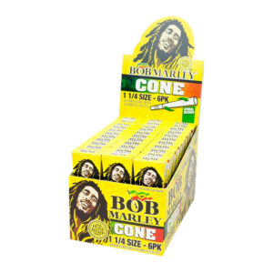 BOB MARLEY CONE 1 1/4-6PK