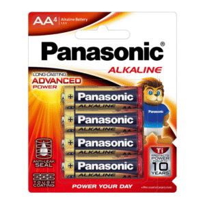PANASONIC BATTERIES AA 4PK