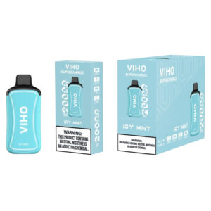 VIHO SUPERCHARGE 20K ICY MINT 5% - BOX OF 5